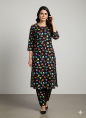 2 Pcs Ladies Suit  Des  113