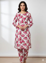 2 Pcs Ladies Suit  Des  119